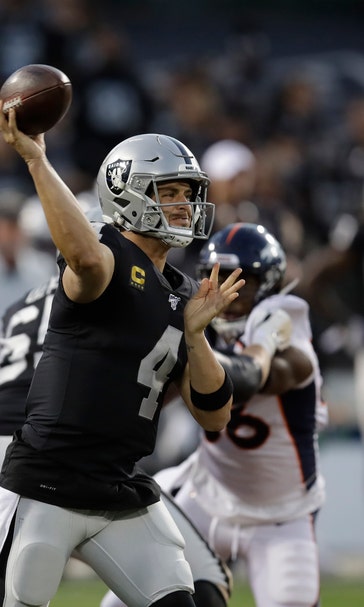 Raiders show skeptics they can compete without Antonio Brown